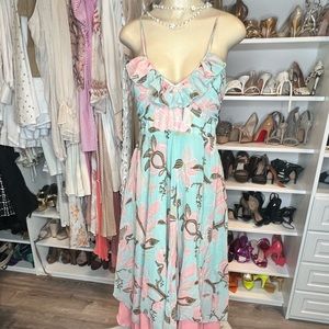 Floral Paisley Maxi Dress
